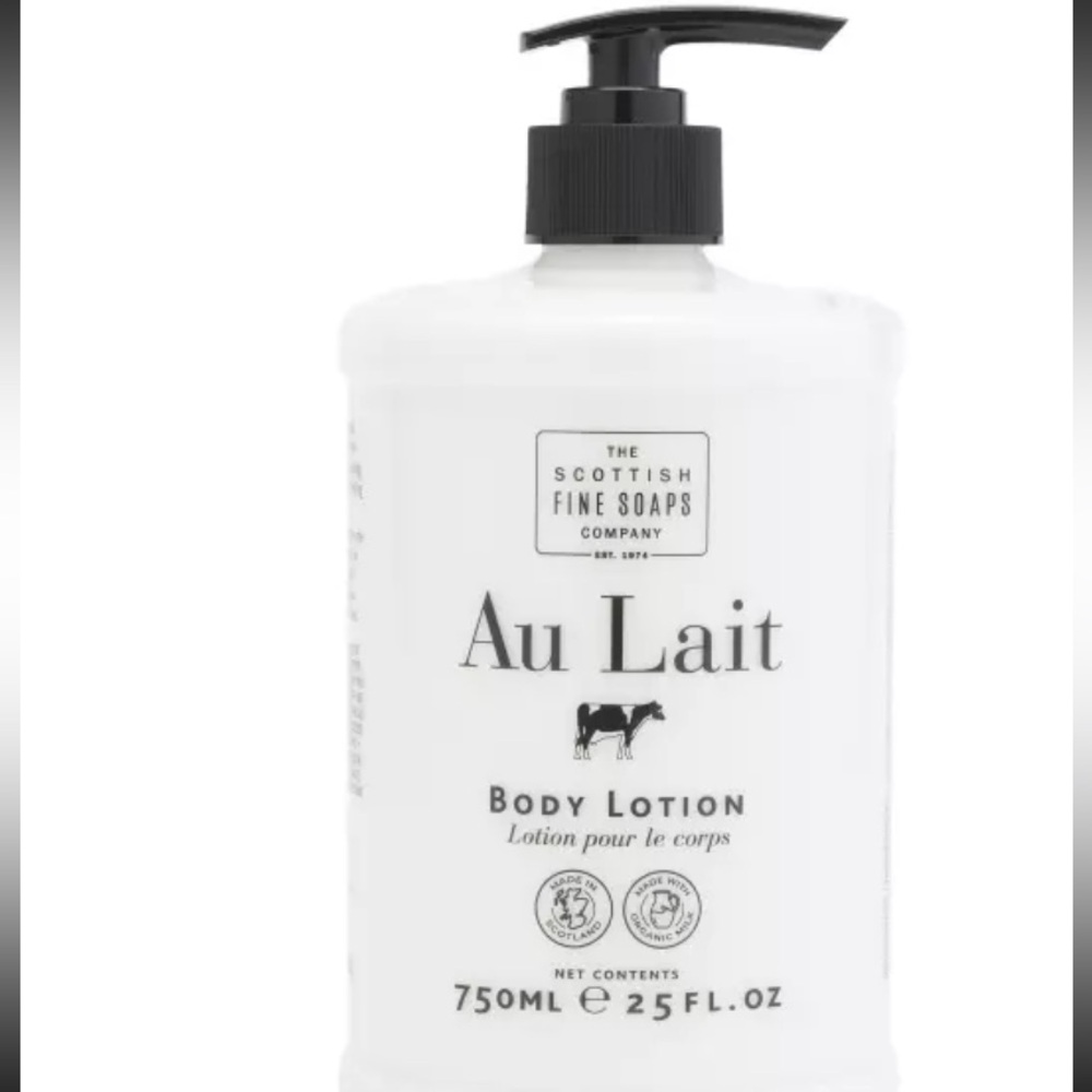 Scottish Fine Soaps The Company Au Lait Body Lotion 25 fl oz